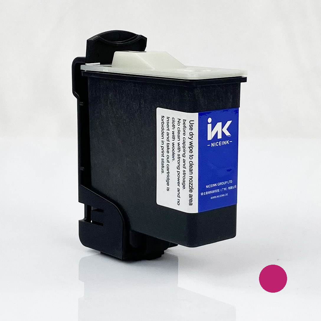 DR100F Solvent Magenta Funai Zion Ink Cartridge 13.5mm（Dye） - NICEINK ...