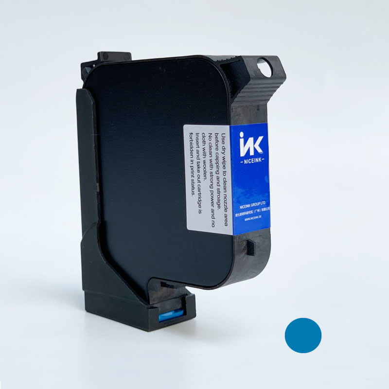 DB100Y Water Blue Ink Cartridge 25.4mm（Dye） - NICEINK - Empower Your Inkjet